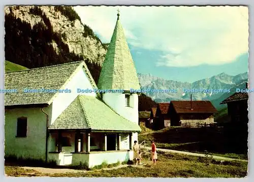 D319170 Furstentum Liechtenstein. Alp Steg Gegen die Rhatikonberge. Farbfotos