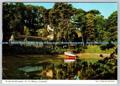 D313766 St Just In Roseland. Nr. St. Mawes. Cornwall. E. Nagele. John Hinde. PM