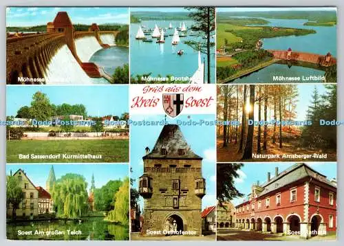 D313774 Kreis Soest. Westfalen. Seit 1920 Foto u. Verlag Dulberg. Multi View