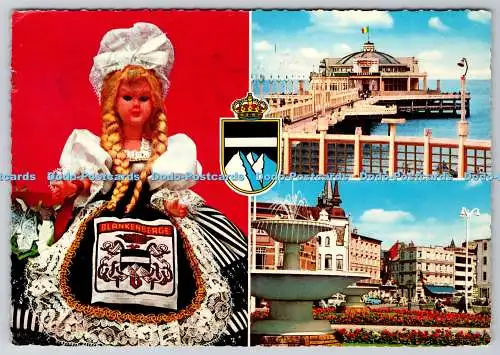 D313793 Grüße aus Blankenberge. Krüger. 1969. Multi View