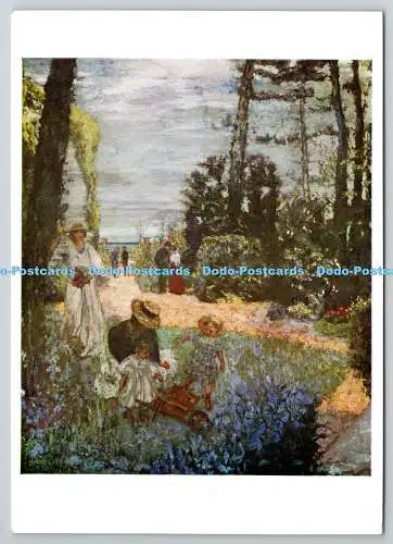 D322833 Edouard Vuillard. Un Jardin a Villeneuve sur Yonne. Nationalgalerie. S.