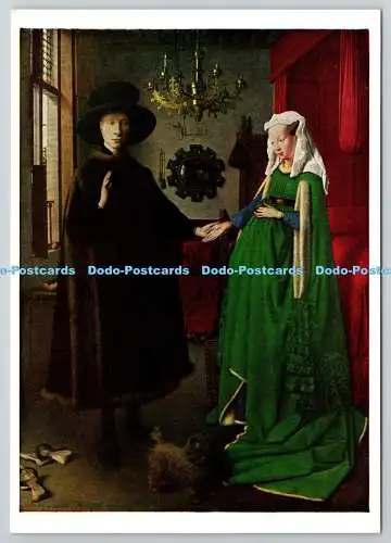D322834 Jan van Eych. Die Hochzeit von Giovanni Arnolfini und Giovanna Cenami. Na