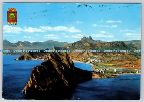 D317606 Espana. Alicante. Calpe. Ifach Rock. Allgemeine Luftaufnahme. Hermanos Galia