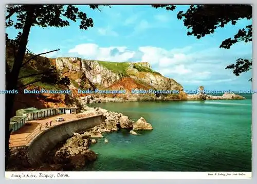 D319203 Torquay. Devon. Anstey Cove. John Hinde. E. Ludwig