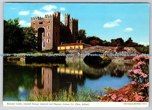 D313814 Bunratty Castle. Zwischen Limerick und dem Flughafen Shannon. Co. Clare. Irelan