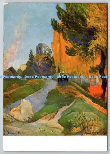 D322854 Paul Gauguin. Les Alyscamps. Musee du Louvre. Les Editions Nomis. Paris.