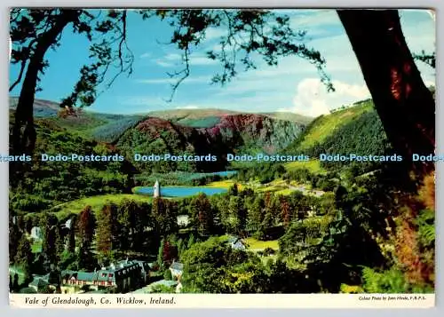 D313816 Vale of Glendalough. Co. Wicklow. Irland. John Hinde. F.R.P.S. PM Ba