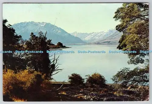 D317627 Neuseeland. Canterbury. Glen Mary und Lake Ohau. Gladys M. Goodall. Whi