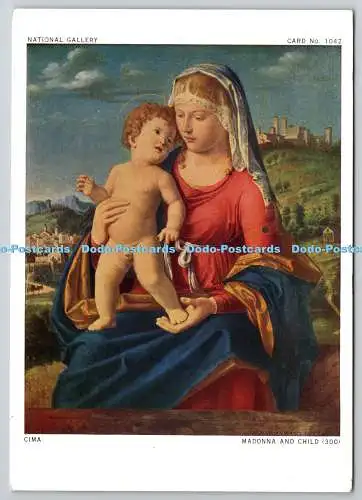 D322856 Cima. Madonna mit Kind. Nationalgalerie. Waterlow and Sons Ltd. London