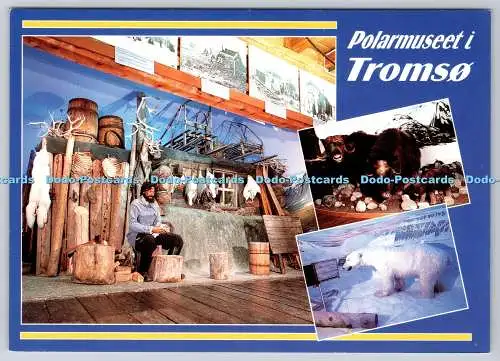 D314806 Norwegen. Tromsø. Polarmuseum wurde 1978 eröffnet und befindet sich in protec