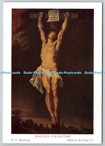 D322860 P. P. Rubens. Christus am Kreuz. Wallace Kollektion. Fine Art Graveur