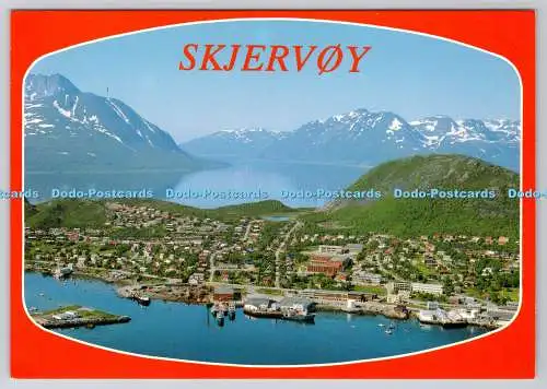 D314809 Norwegen. Skjervoy. Zum Foto AS. Harstad. HG Offset. Postkarte