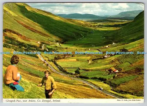 D313825 Glengesh Pass bei Ardara. Co. Donegal. Irland. D. Edel. John Hinde. P