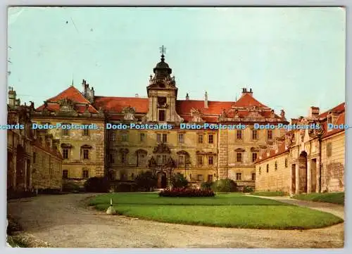 D314833 Valtice. Schloss. Ehrengericht. Jarmila Kusakova. Tisk Severografia De