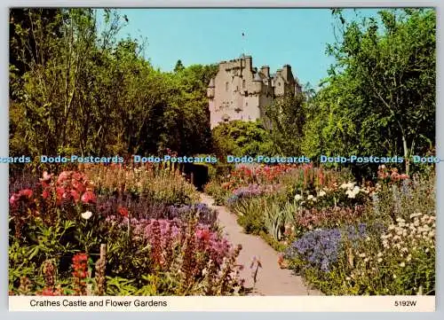 D319251 Crathes Castle and Flower Gardens. Whiteholme. Dundee. A Hail Caledonia