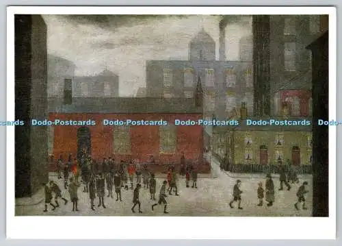 D313851 L.S. Lowry. aus der Schule kommen. 1927. Tate Gallery. Duveen Gemälde