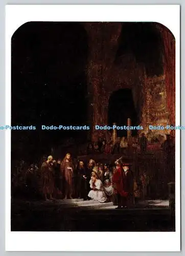 D322912 Rembrandt van Rijn. Die Frau im Ehebruch entführt. Nationalgalerie