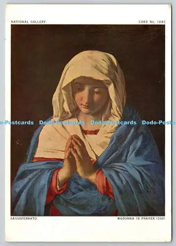 D322913 Sassoferrato. Madonna im Gebet. Nationalgalerie. Waterlow and Sons Ltd