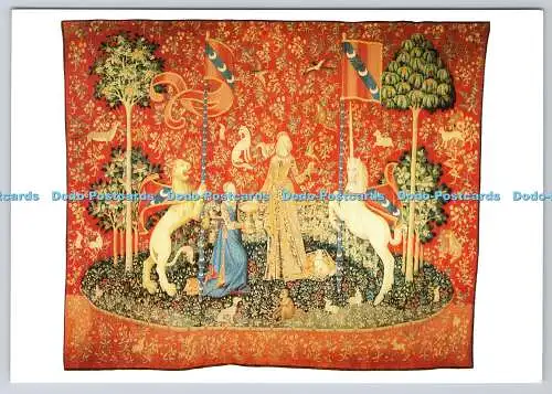 D313878 La Dame a la Licorne. Le Gicht. R.M.N. Paris. Reunion des musees nation
