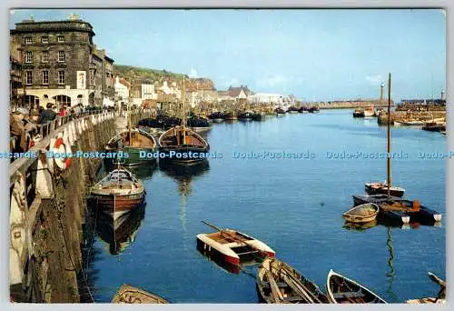 D314865 Yorkshire. Whitby. Kai. J. Arthur Dixon. Newport. Farbfoto. Na