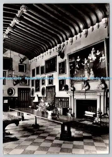 D322928 Charlecote Park. Warwickshire. Der Große Saal. Eric de Mare. National Tr