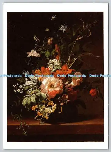 D322930 Blumen in einer Vase. Rachel Ruysch. The National Gallery Publications Ltd