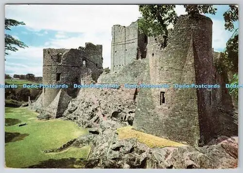 D313895 Goodrich Castle. Herefordshire. aus dem Süden. Arbeitsministerium. Krone