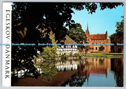 D314878 Danmark. Egeskov. Gronlund. Kvaerndrup. Fyn. Top Card T.Nr. 2028. Postc