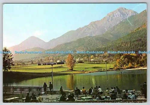 D317704 Slovenija. Jezero Crnava. Preddvor pri Kranju. Zalozilo. Turisticno drus