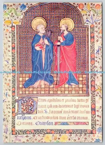 D322937 SS Peter und Paul. Aus den Stunden von Marie de Rieux. Nationalbibliothek der