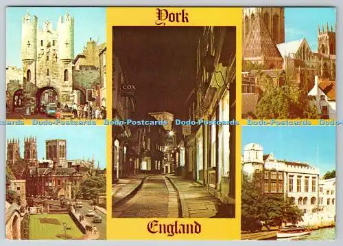 D319312 York. England. Das Münster. Fotopräzision. Colourmaster International.