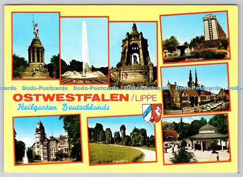 D319333 Ostwestfalen. Lippe. Heilgarten Deutschlands. Cramers. Multi View