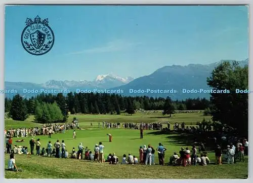 D313934 Golfschlägerkrane. Schweiz. Heimat der Swiss Open seit. Gaston Barra
