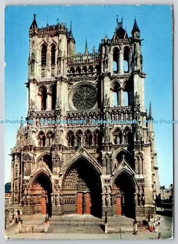 D322980 Couleurs et Lumiere de France. Amiens. Somme. La Cathedrale. E. K. B. Pr