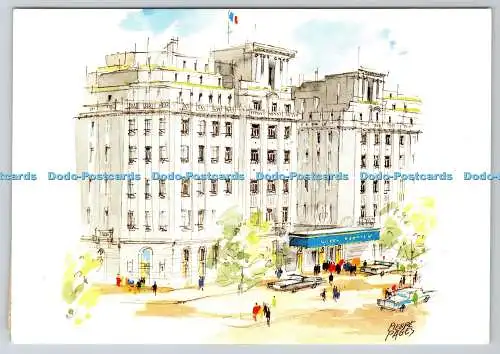 D314957 Paris. Hotel George V. Imprime Par Sich. Frankreich. 1992. Postkarte