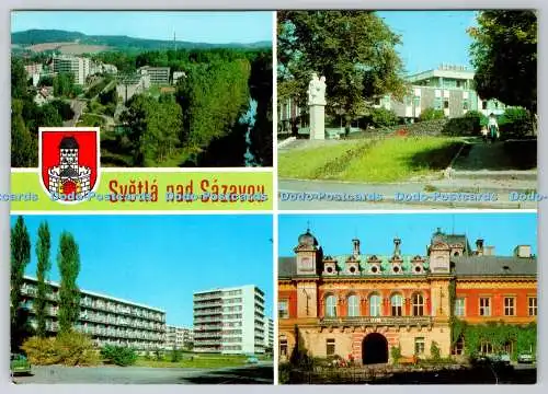 D317783 Svetla nad Sazavou. Sidlo skalren Bohemia. TIsk SG Velky Senov. Svepomoc