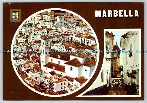 D314959 Cota del Sol. Marbella. Teilansicht. Typische Straße. L. Dominguez. S.A
