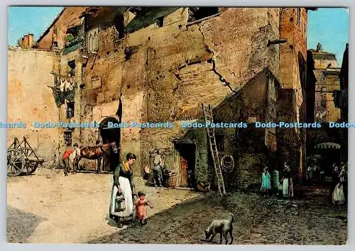 D319378 Museo di Roma. Roma Sparita. Di E. Roesler Franz. Via Del Ricovero. Mult