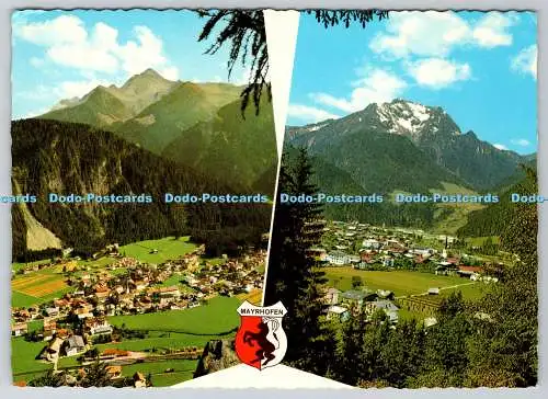 D313985 Mayrhofen. Tirol mit Grunberg. Hans Hruschka. Tirol. Das Fotolabor der B