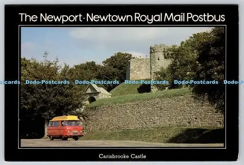 D317788 Newport. Newton Royal Mail Postbus. Carisbrooke Castle. Chefpostmeister.