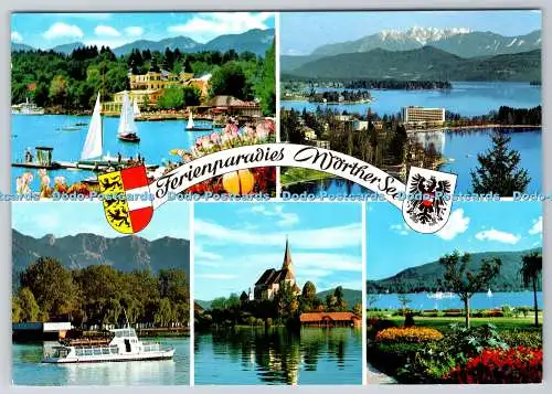 D314971 Ferienparadies Wörther See. Ansichtskartenverlag KARTE. N. 1398. 2003. Po