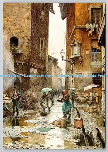 D323025 Roma Sparita. E. Roesler Franz. Via Della Latzhose. Museo di Roma. Mul