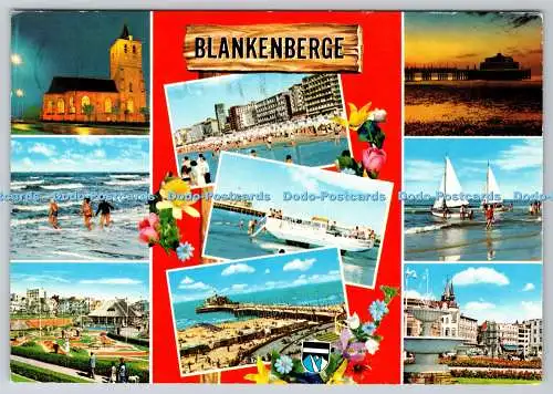 D313995 Blankenberge. Krüger. PM Brügge. 1972. Multi View