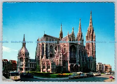 D313996 Oostend. Kirche St. Peter und Paul. JC. PM Oostend. 1966