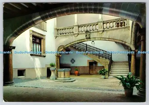 D314001 Espana. Balearen. Mallorca. Palma. Patio de Casa Oleza. Ediciones Palma.
