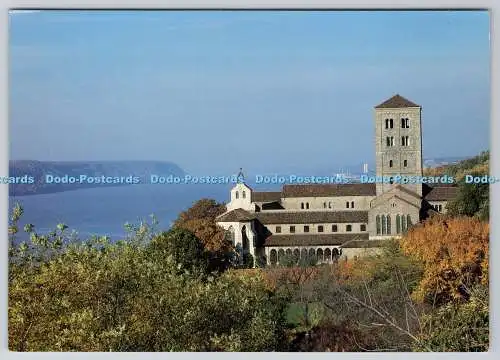 D314982 Kreuzgang. Blick auf den Hudson River. Metropolitan Museum of Art 1989. Pr
