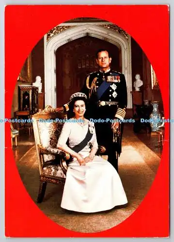 D323040 H. M. Queen Elizabeth II und H. R. H. The Duke of Edinburgh. Peter Gruge