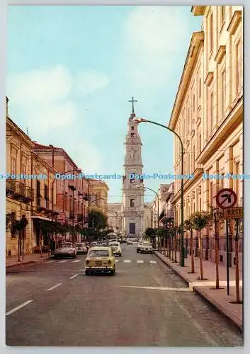 D323049 Italien. Pompeji. Sacra Street and the Steeple. Casa del Giornale. Napoli.