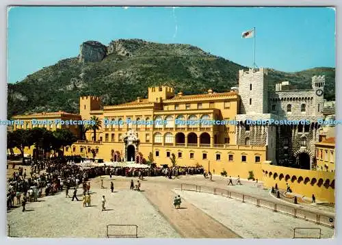 D314996 Principaute de Monaco. Le Palais Princier et la Releve de la Garde. Ajax