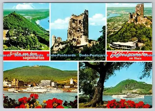 D319410 Grusse aus dem Sagenhaften Königswinter am Rhein. Gunter Dzimek. Multi V